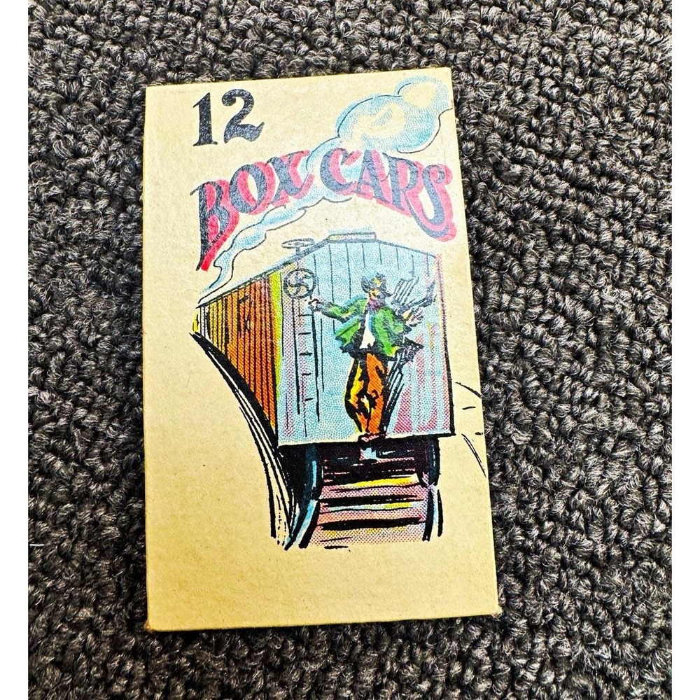 Boxcars 12 from vintage snake eyes dice game
